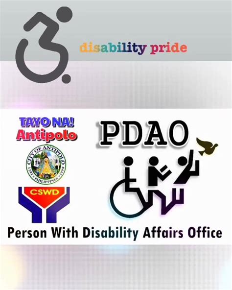 Person With Disability Affairs Office PDAO Antipolo City .